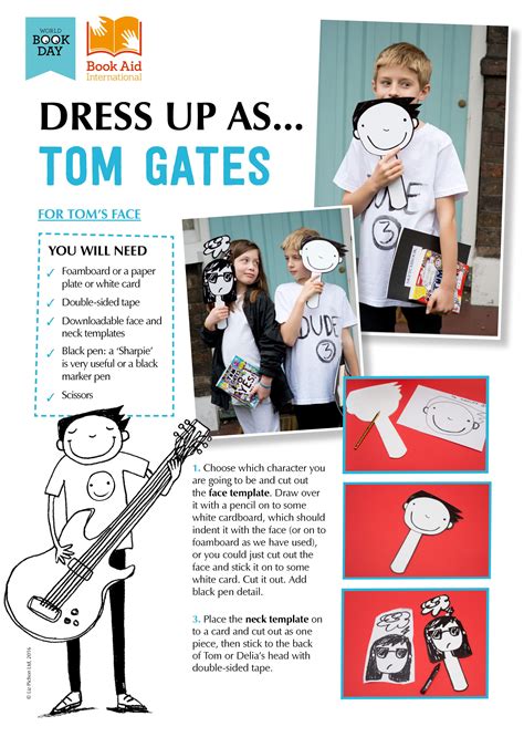 tom gates costume|Dress up as... Tom Gates